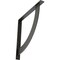 Ekena Millwork Bulwark Steel Bracket, Antiqued Pewter 2"W x 20"D x 20"H BKTM02X20X20BUAPW - alternate 1